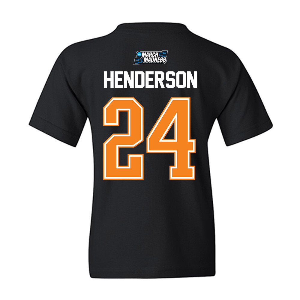 Tennessee - NCAA Men's Basketball : Troy Henderson - NCAA® March Madness® 2026 Youth T-Shirt-1