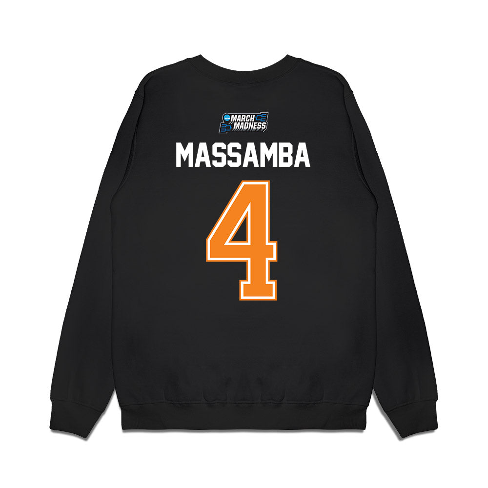 Tennessee - NCAA Men's Basketball : Clarence Massamba - March Madness Shersey Premium Crewneck Sweatshirt-1