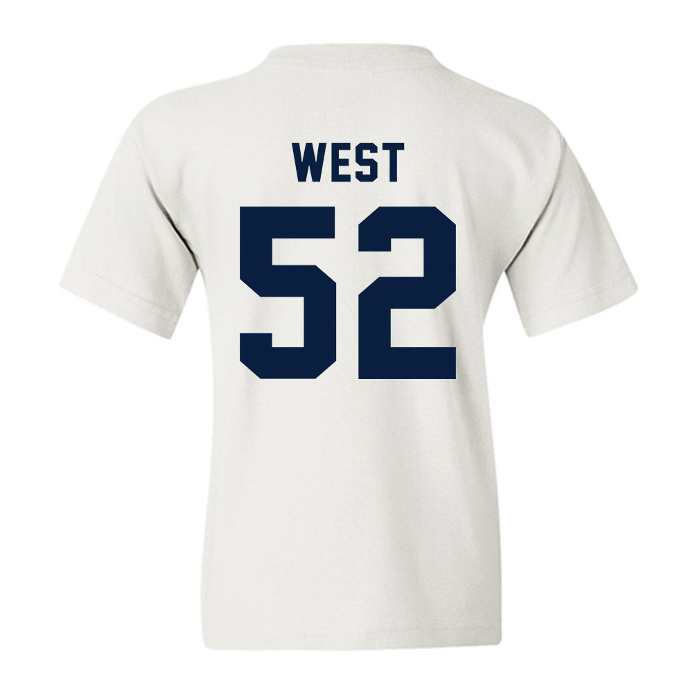 East Tennessee State - NCAA Football : Frank West - Classic Shersey Youth T-Shirt-1
