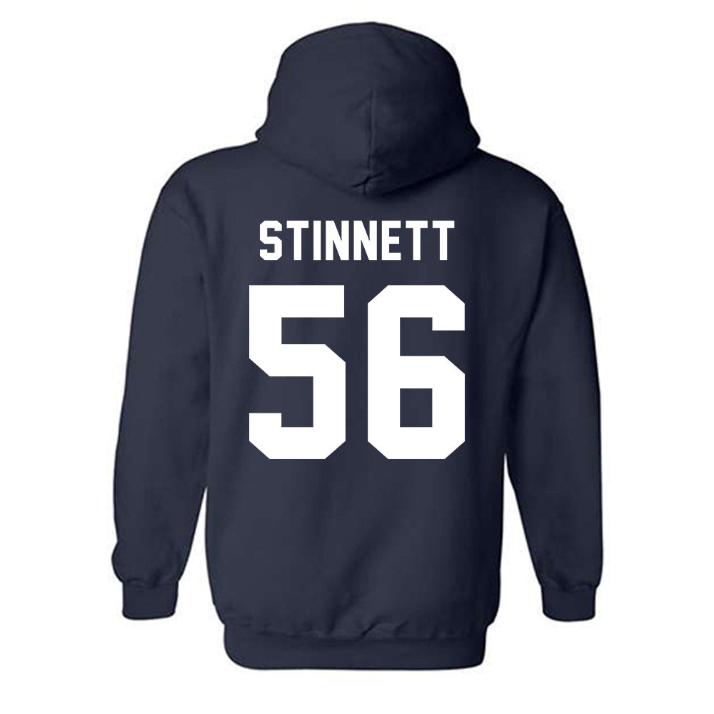 East Tennessee State - NCAA Football : Nash Stinnett - Classic Shersey Hooded Sweatshirt-1