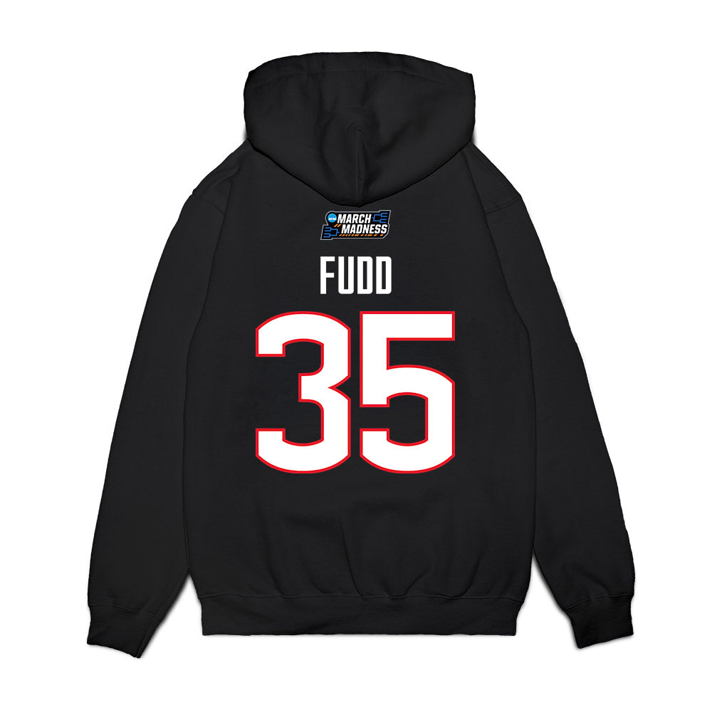 UConn - NCAA Women's Basketball : Azzi Fudd - March Madness Shersey Premium Hooded Sweatshirt-1