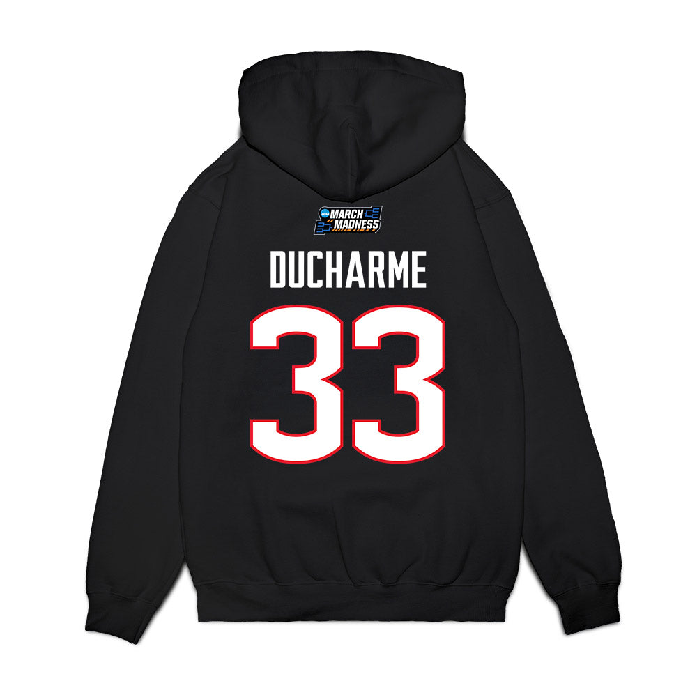 UConn - NCAA Women's Basketball : Caroline Ducharme - March Madness Shersey Premium Hooded Sweatshirt-1