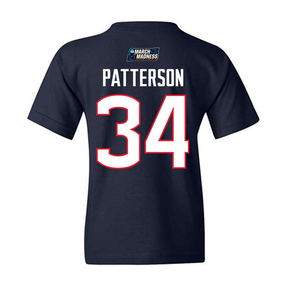 UConn - NCAA Women's Basketball : Ayanna Patterson - March Madness Shersey Youth T-Shirt-1