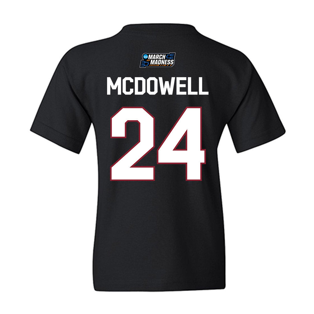 South Carolina - NCAA Women's Basketball : Ayla McDowell - NCAA® March Madness® 2026 Youth T-Shirt-1