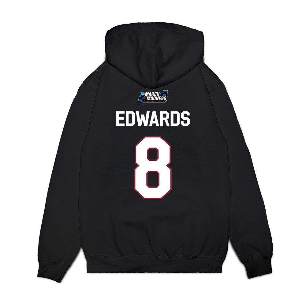 South Carolina - NCAA Women's Basketball : Joyce Edwards - NCAA® March Madness® 2026 Premium Hooded Sweatshirt-1