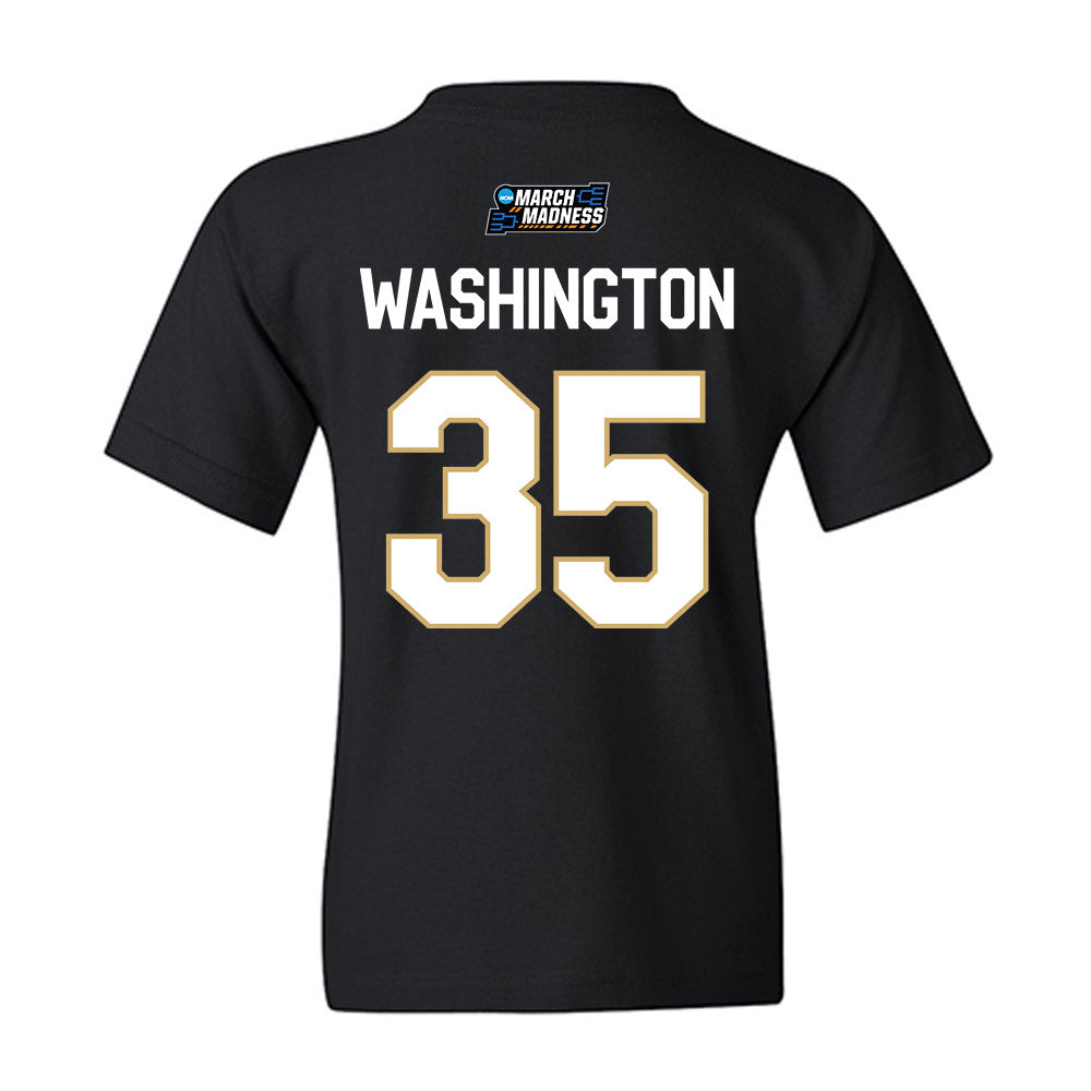 Vanderbilt - NCAA Women's Basketball : Sacha Washington - NCAA® March Madness® 2026 Youth T-Shirt-1