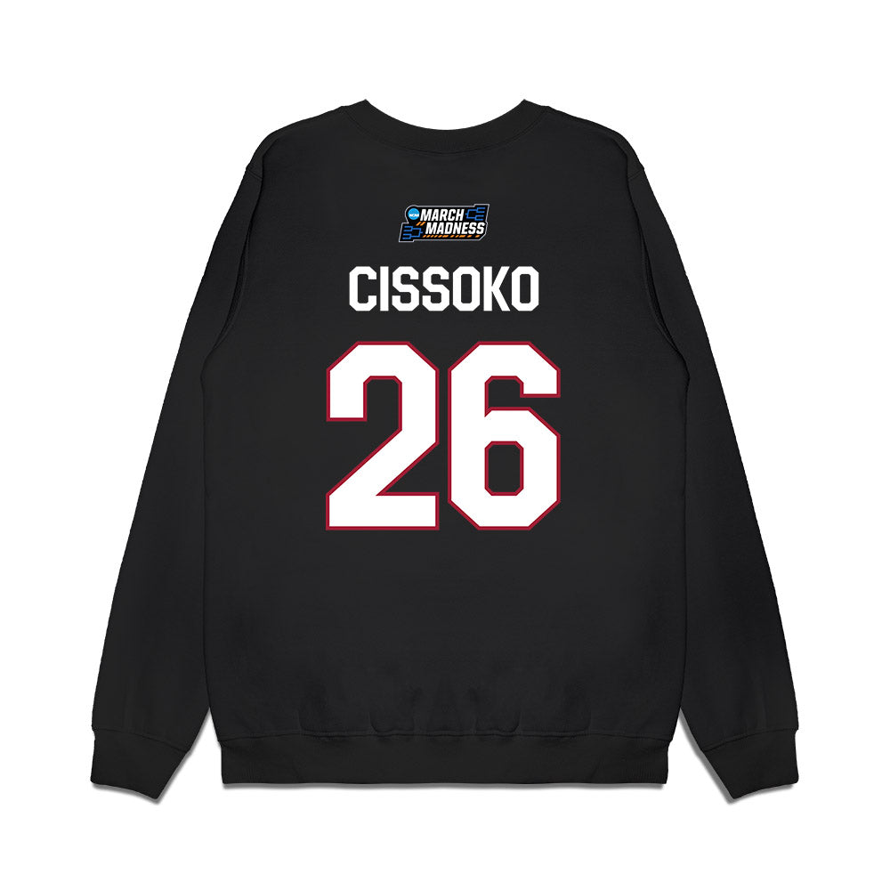 Oklahoma - NCAA Women's Basketball : Daffa Cissoko - Premium Crewneck Sweatshirt-1