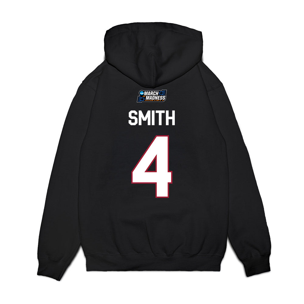 Oklahoma - NCAA Women's Basketball : Caya Smith - NCAA® March Madness® Premium Hooded Sweatshirt-1