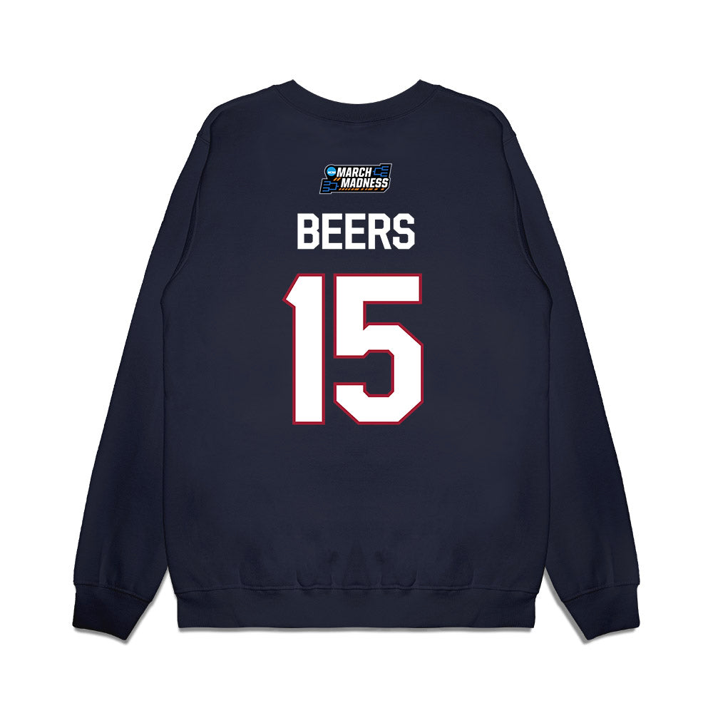 Oklahoma - NCAA Women's Basketball : Raegan Beers - NCAA® March Madness® 2026 Premium Crewneck Sweatshirt-1
