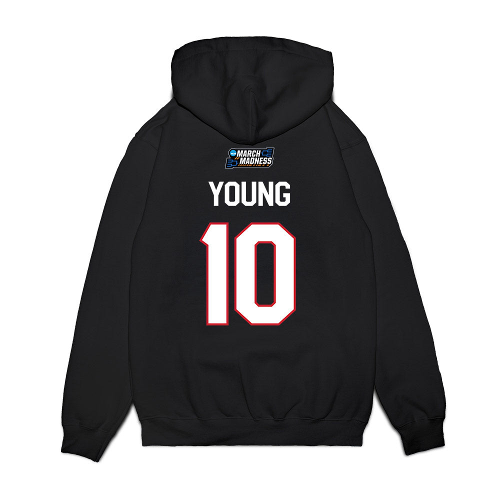 Ole Miss - NCAA Women's Basketball : J'Adore Young - NCAA® March Madness® 2026 Premium Hooded Sweatshirt-1