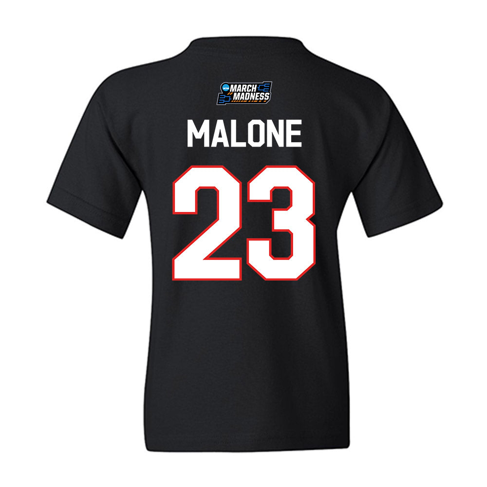 Texas Tech - NCAA Women's Basketball : Jada Malone - NCAA® March Madness® 2026 Youth T-Shirt-1