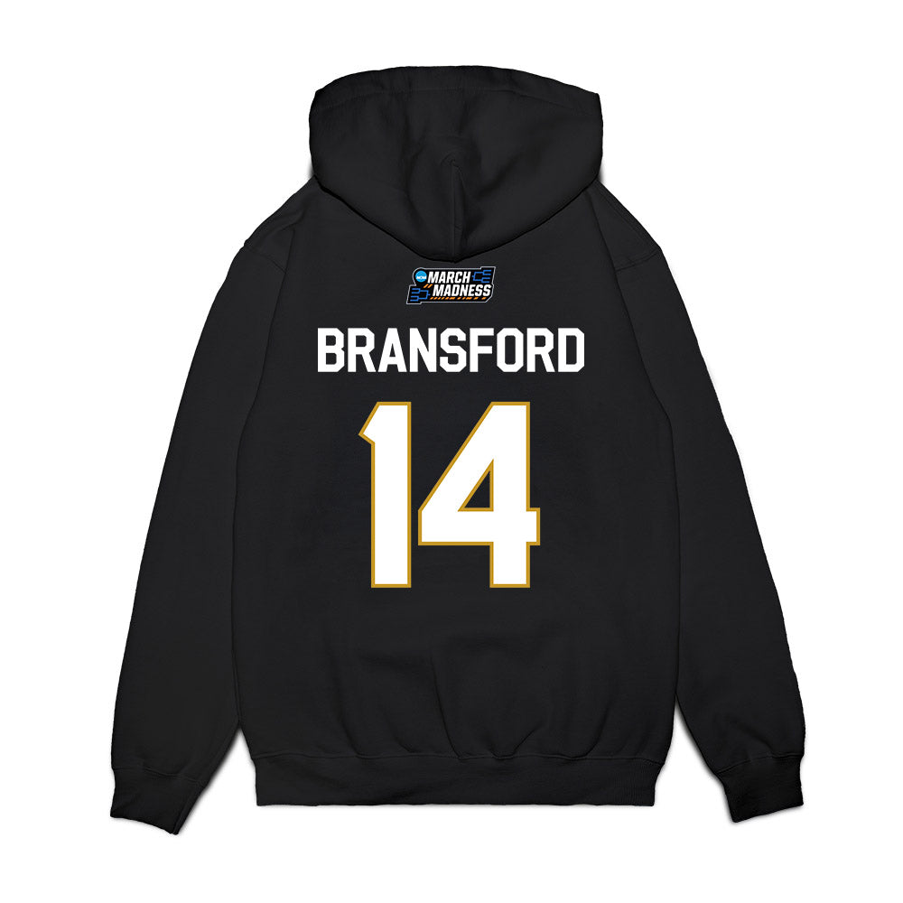 Notre Dame - NCAA Women's Basketball : Kk Bransford - NCAA® March Madness® 2026 Premium Hooded Sweatshirt-1