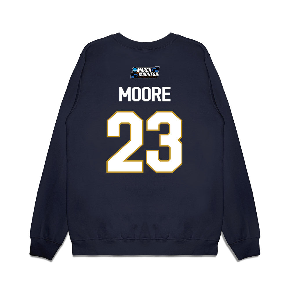 Notre Dame - NCAA Women's Basketball : Iyana Moore - NCAA® March Madness® 2026 Premium Crewneck Sweatshirt-1