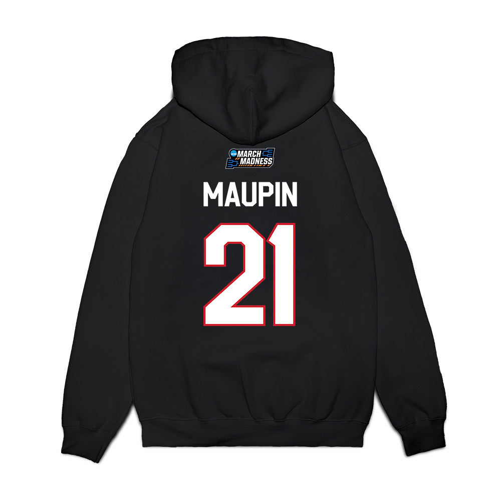 Nebraska - NCAA Women's Basketball : Eliza Maupin - March Madness Shersey Premium Hooded Sweatshirt-1