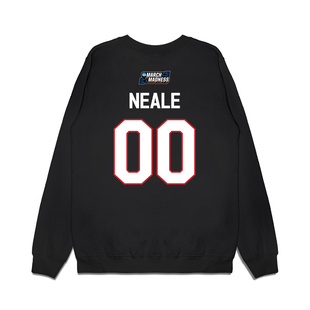 Nebraska - NCAA Women's Basketball : Alanna Neale - March Madness Shersey Premium Crewneck Sweatshirt-1