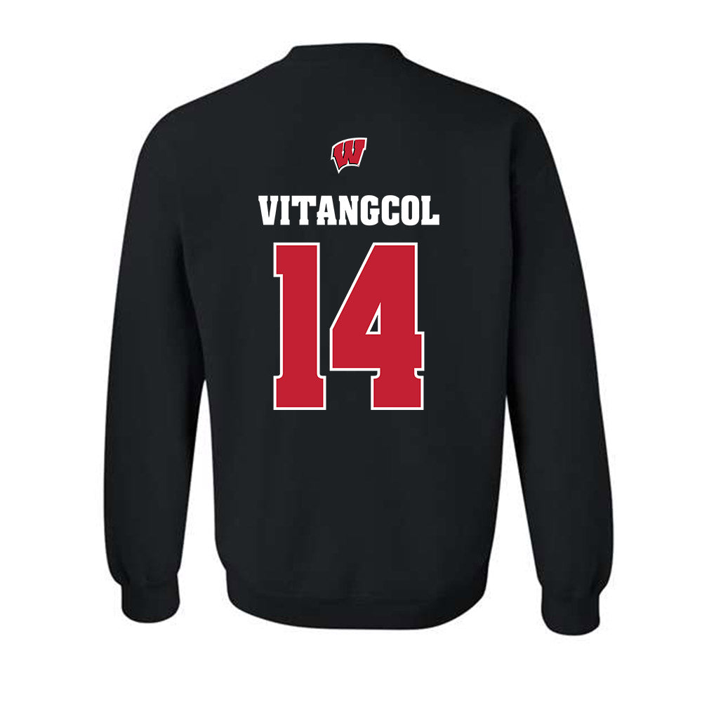 Wisconsin - NCAA Softball : Sydney Vitangcol - Classic Shersey Crewneck Sweatshirt-1