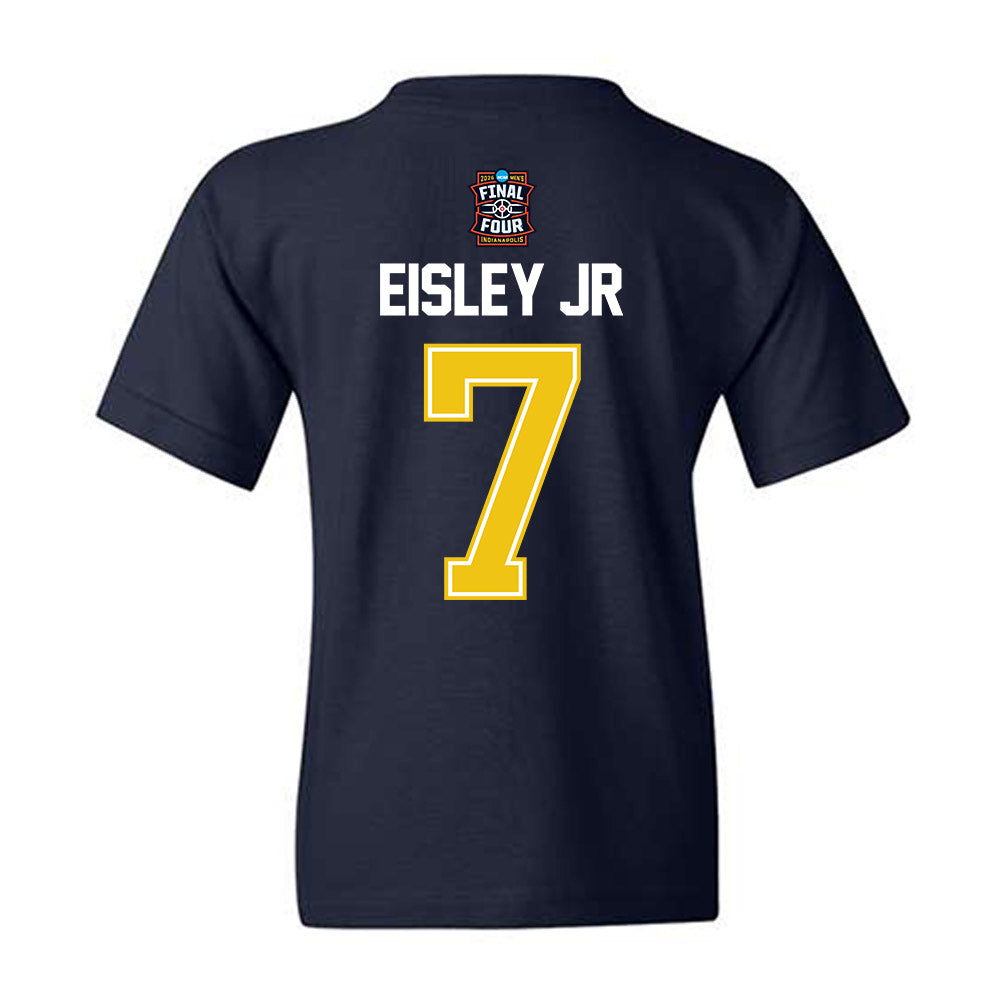 Michigan - NCAA Men's Basketball : Howard Eisley Jr - Final Four NCAA® March Madness® 2026 Youth T-Shirt-1