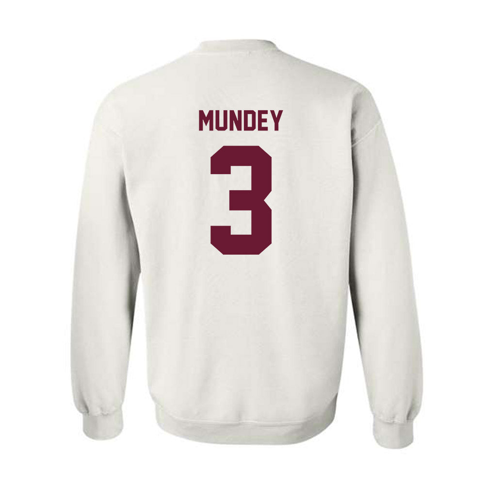 Texas A&M - NCAA Men's Basketball : Neiko Mundey - Ol' Sarge Crewneck Sweatshirt-1