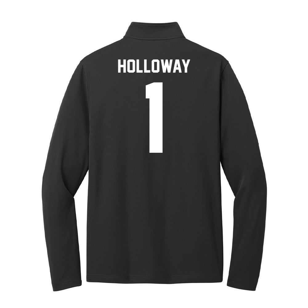 Texas A&M - NCAA Men's Basketball : Josh Holloway - Ol' Sarge Lightweight Quarter Zip Jacket-1