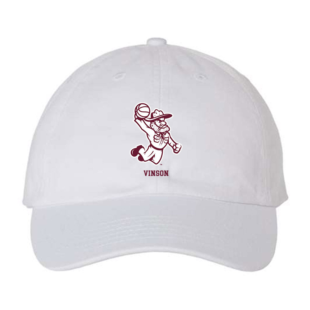 Texas A&M - NCAA Men's Basketball : Jamie Vinson - Ol' Sarge Dad Hat-0