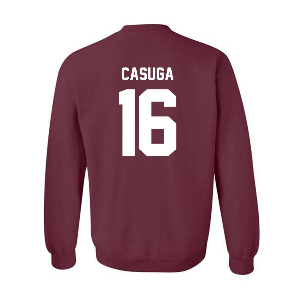 Texas A&M - NCAA Football : Helaman Casuga - Ol' Sarge v2 Crewneck Sweatshirt-1