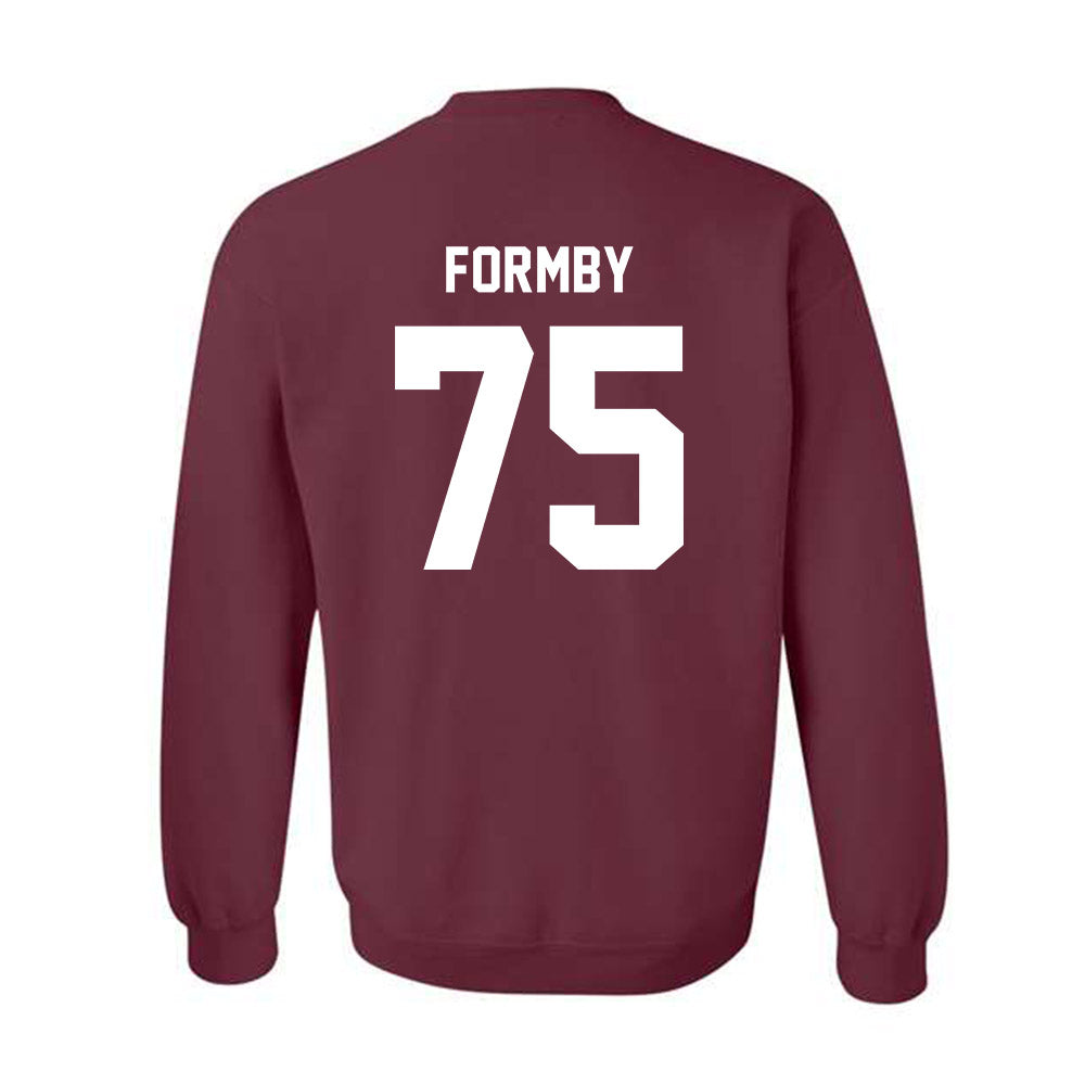 Texas A&M - NCAA Football : Wilkin Formby - Ol' Sarge v2 Crewneck Sweatshirt-1
