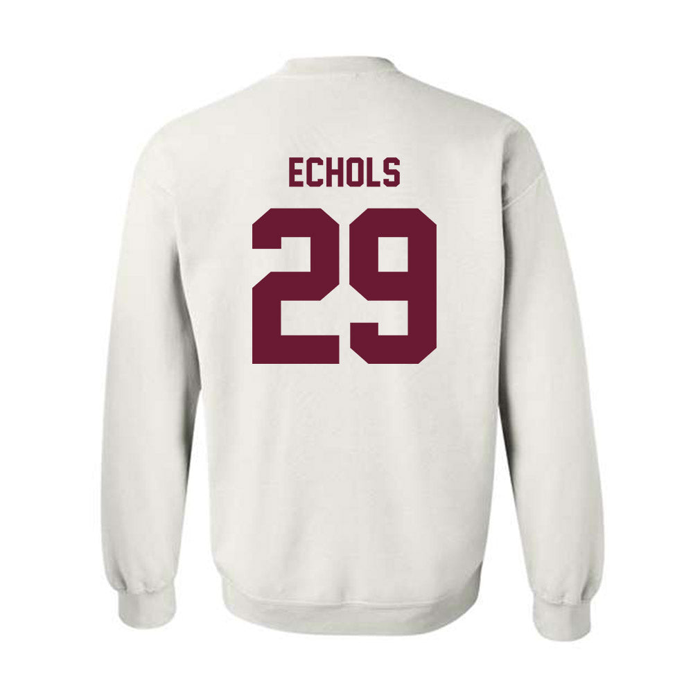 Texas A&M - NCAA Football : Justin Echols - Ol' Sarge Crewneck Sweatshirt-1