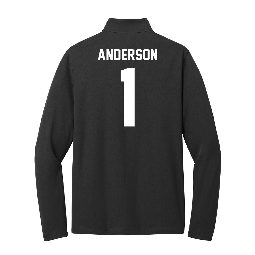 Texas A&M - NCAA Football : Bryce Anderson - Ol' Sarge Lightweight Quarter Zip Jacket-1
