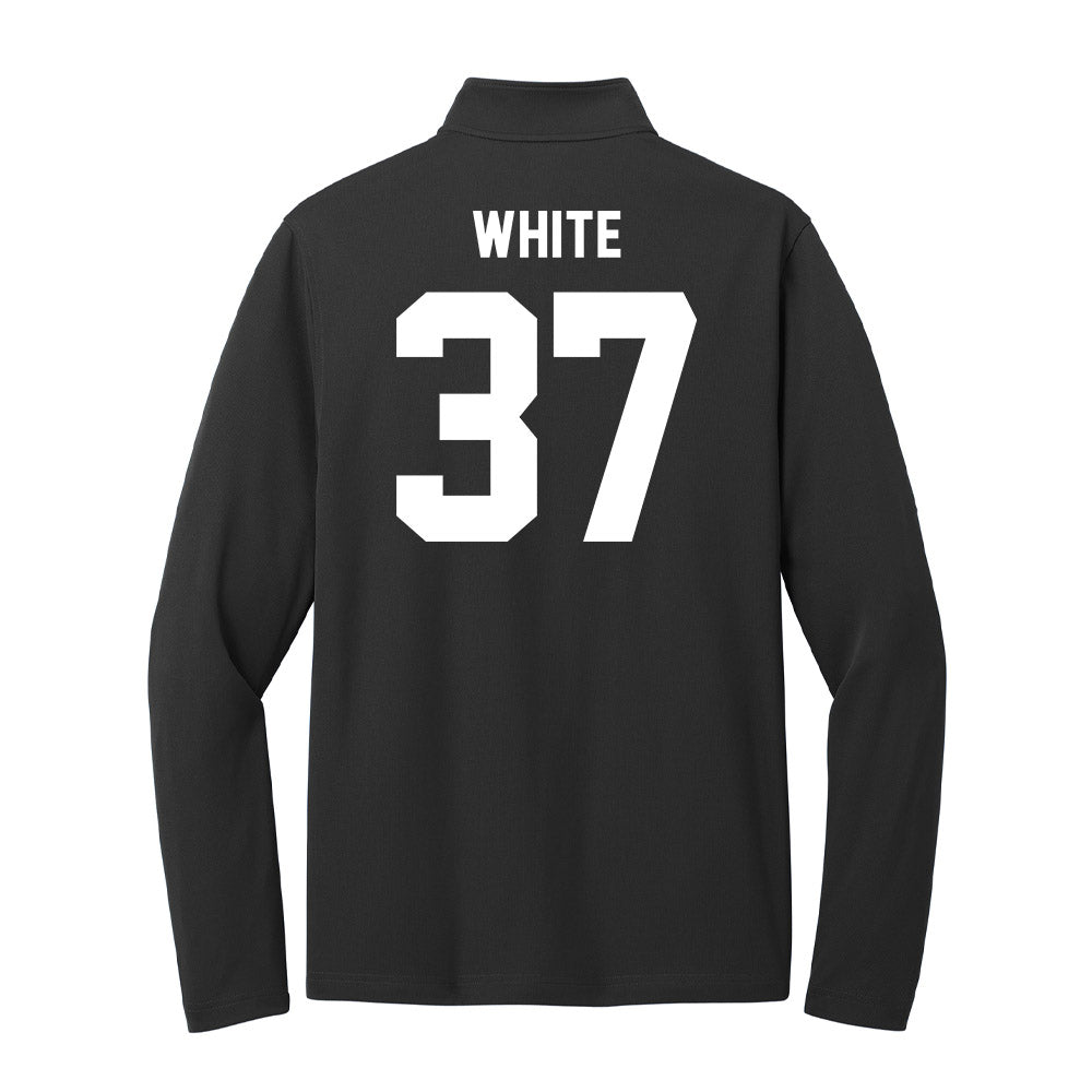Texas A&M - NCAA Football : Tyler White - Ol' Sarge Lightweight Quarter Zip Jacket-1