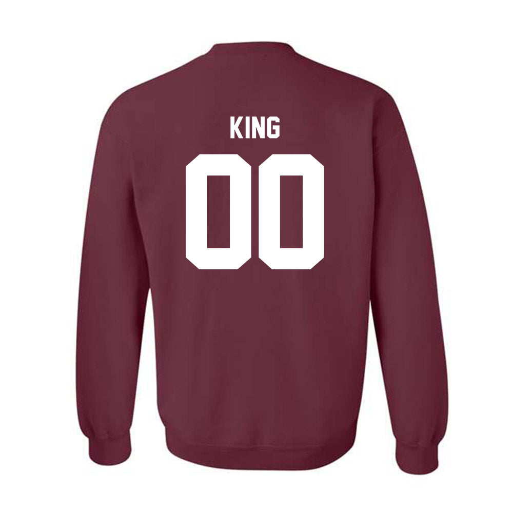 Texas A&M - NCAA Baseball : Cayden King - Ol' Sarge v2 Crewneck Sweatshirt-1