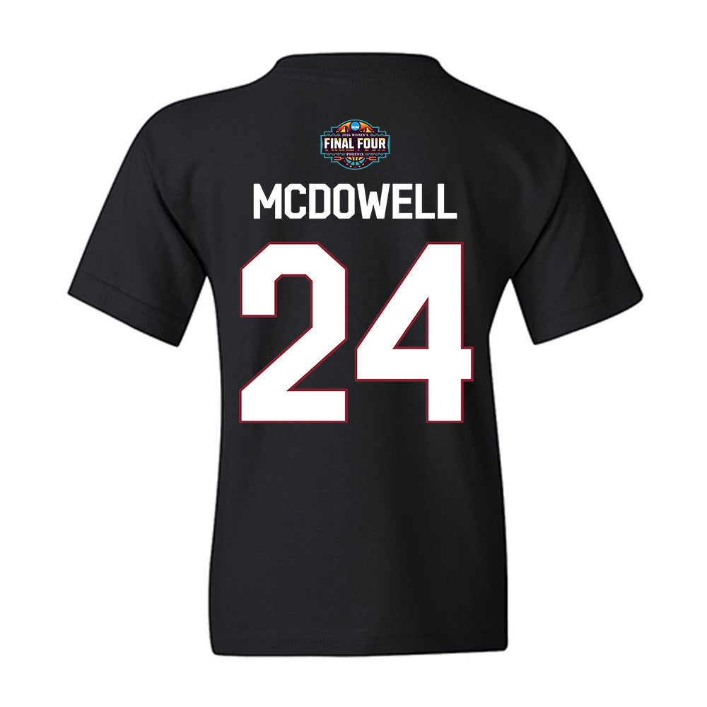South Carolina - NCAA Women's Basketball : Ayla McDowell - Final Four NCAA® March Madness® 2026 Youth T-Shirt-1