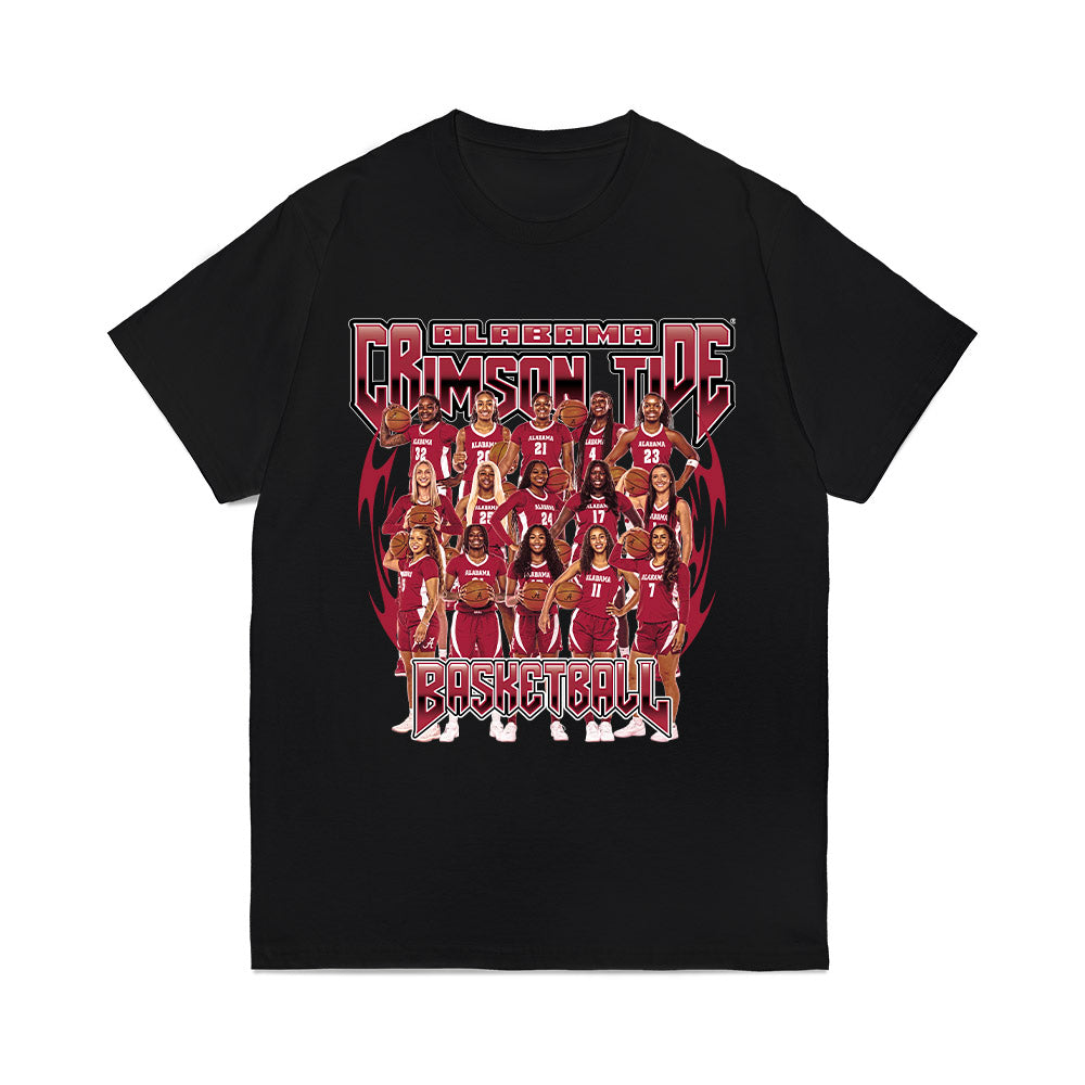 Alabama - NCAA Women's Basketball : - Team Collage Comfort Colors T-Shirt-0