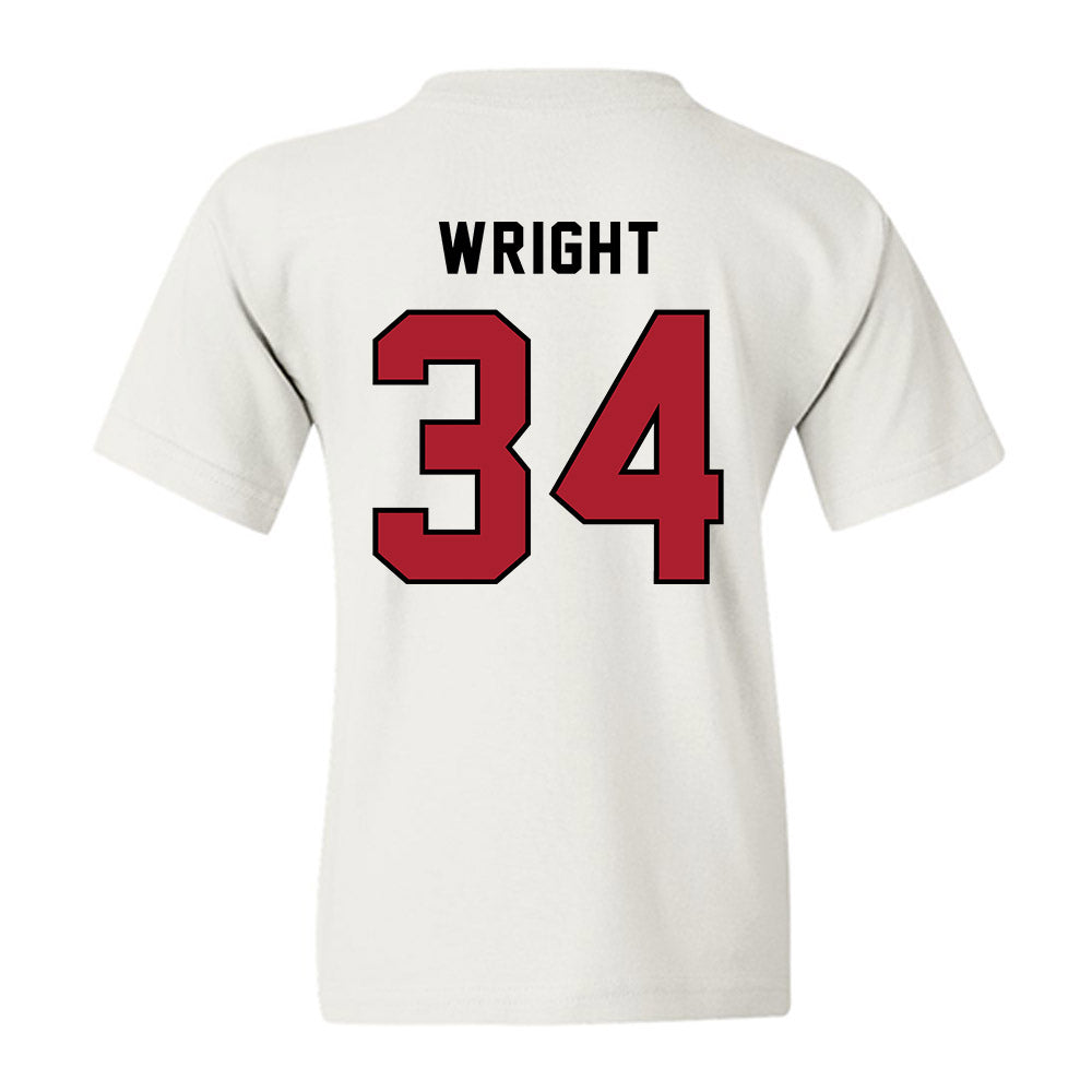 Barry - NCAA Baseball : Dane Wright - Classic Shersey Youth T-Shirt-1