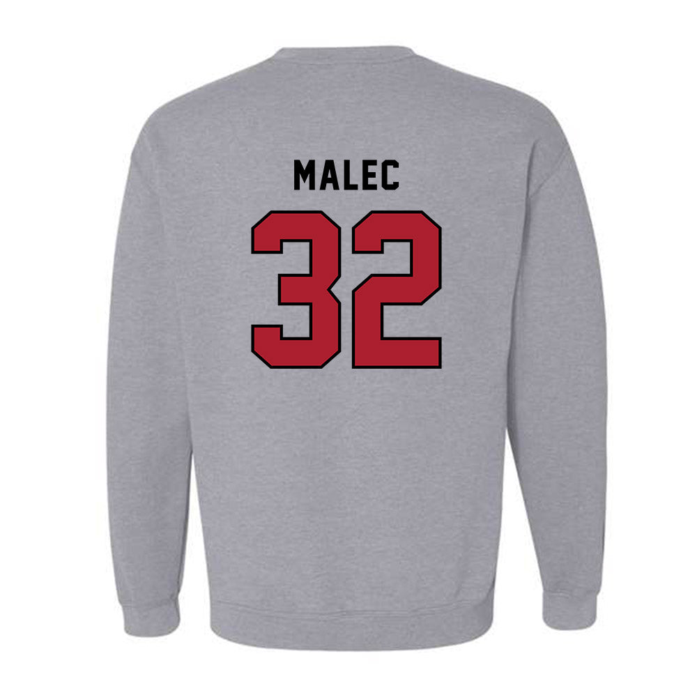 Barry - NCAA Men's Soccer : Agustin Malec - Classic Shersey Crewneck Sweatshirt-1