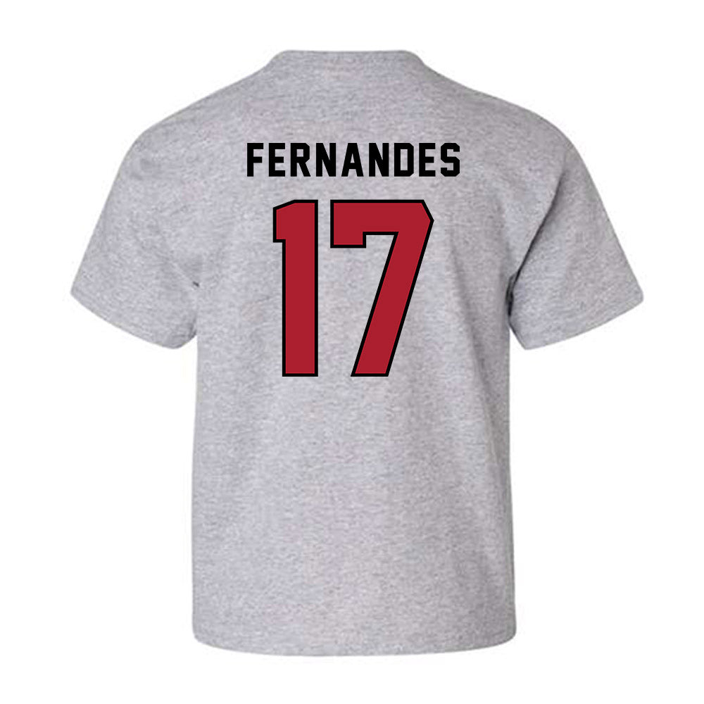 Barry - NCAA Baseball : Kyle Fernandes - Classic Shersey Youth T-Shirt-1