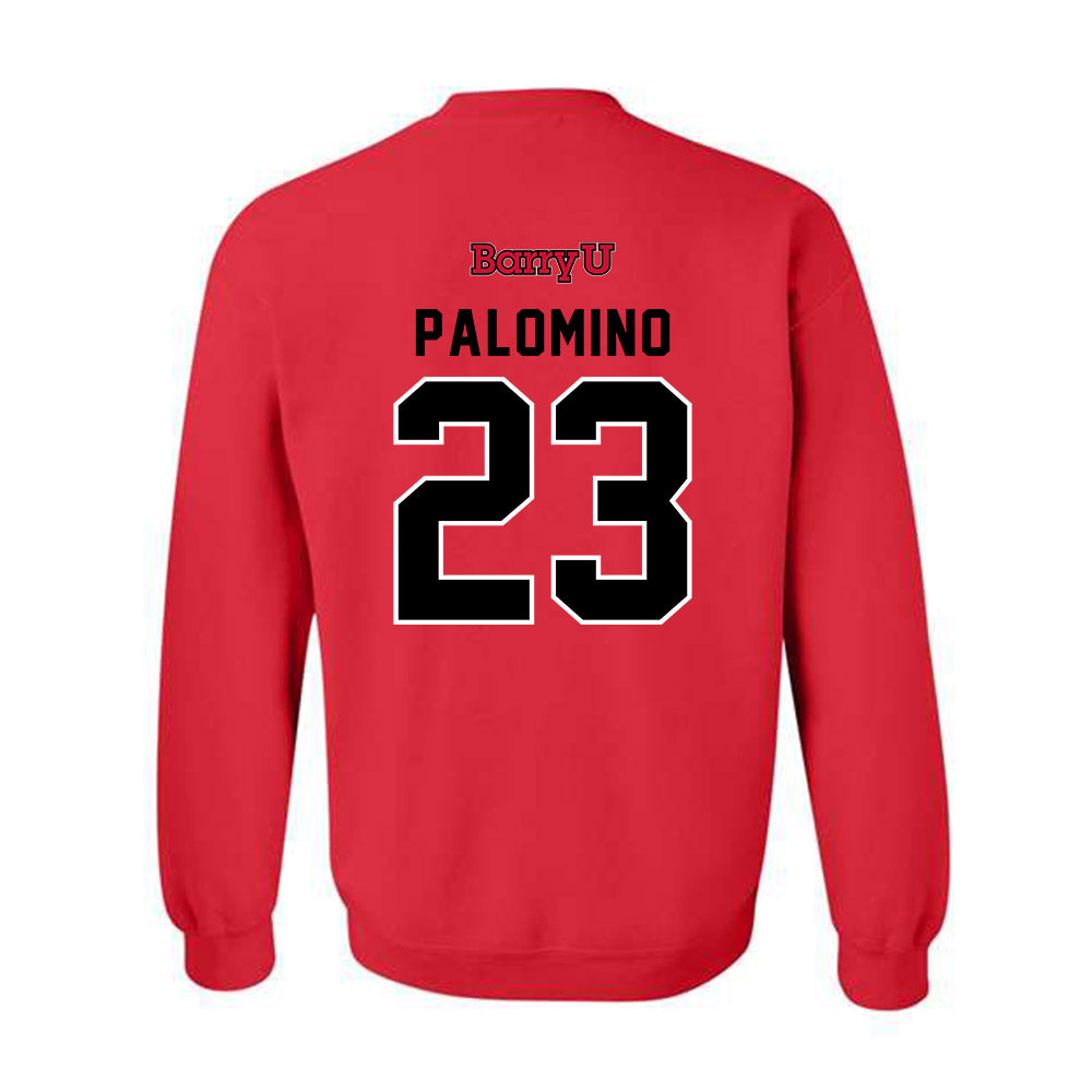 Barry - NCAA Baseball : Christopher Palomino - Classic Shersey Crewneck Sweatshirt-1