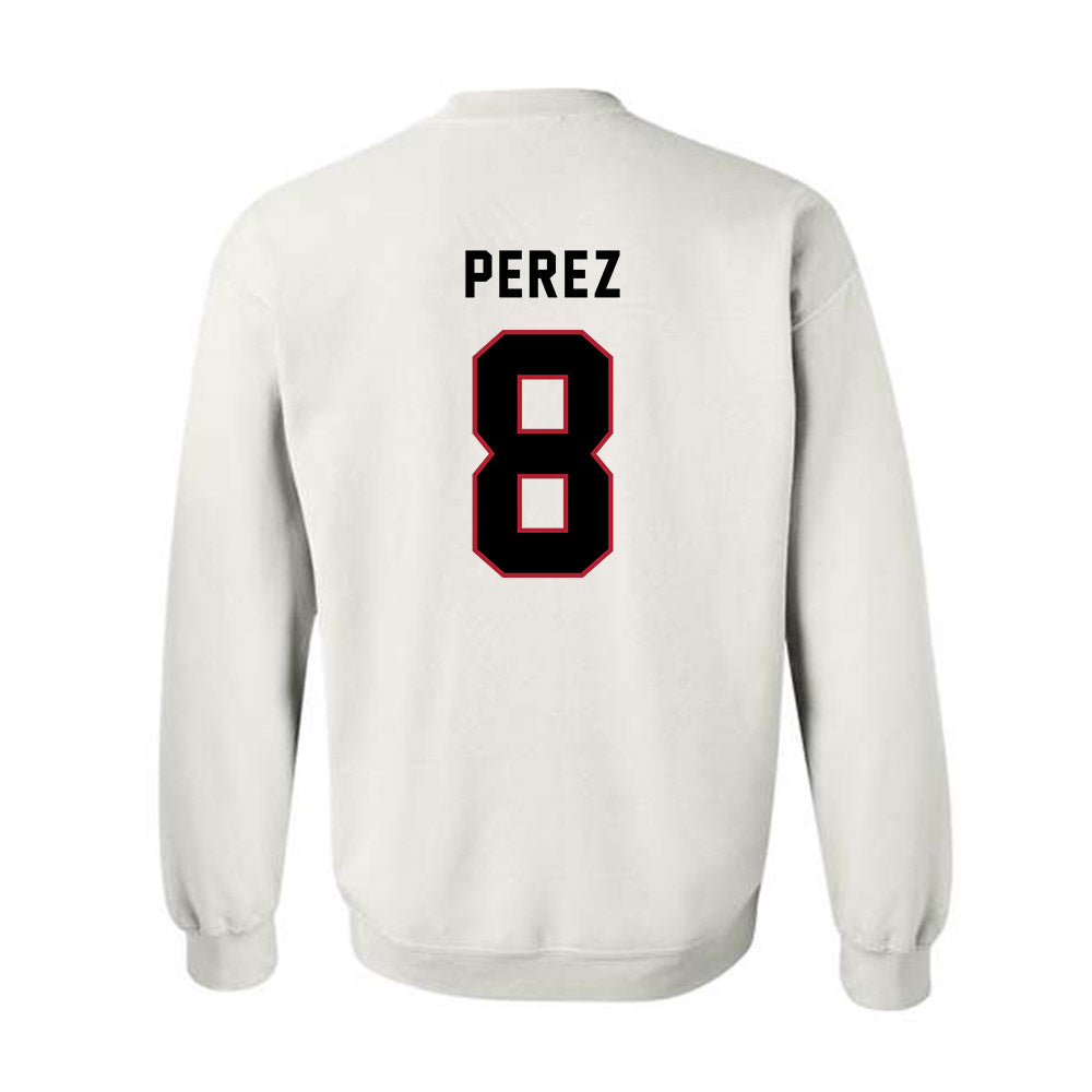 Barry - NCAA Baseball : Chris Perez - Classic Shersey Crewneck Sweatshirt-1