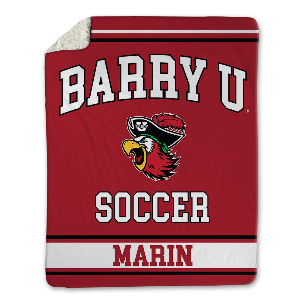 Barry - NCAA Women's Soccer : Aryanna Marin - Blanket-0