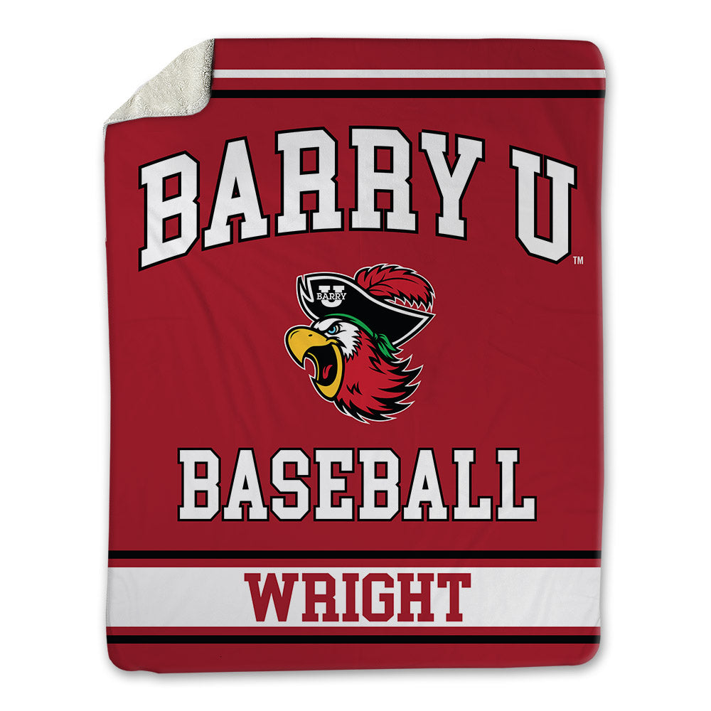 Barry - NCAA Baseball : Dane Wright - Blanket-0