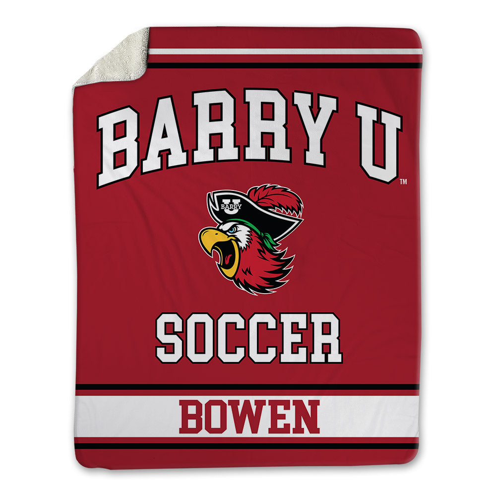 Barry - NCAA Women's Soccer : Abby Bowen - Blanket-0