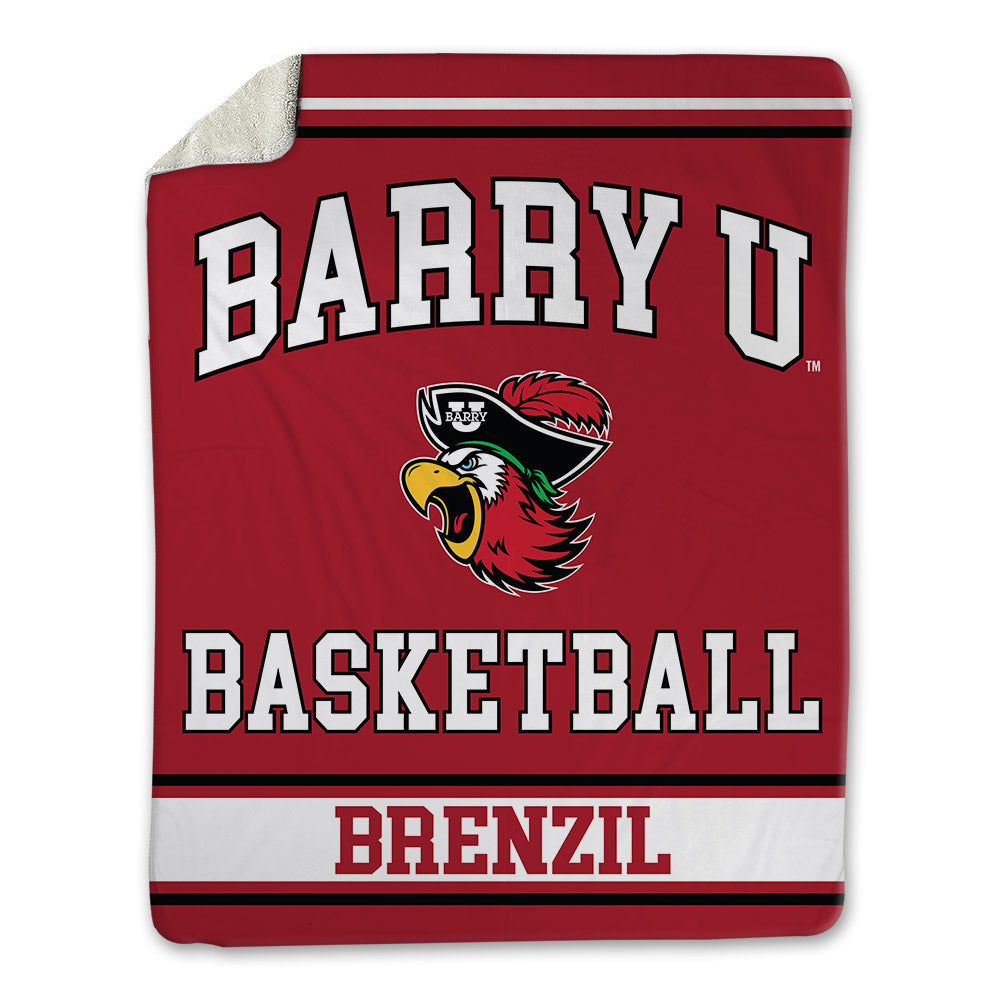 Barry - NCAA Women's Basketball : Isabella Brenzil - Blanket-0