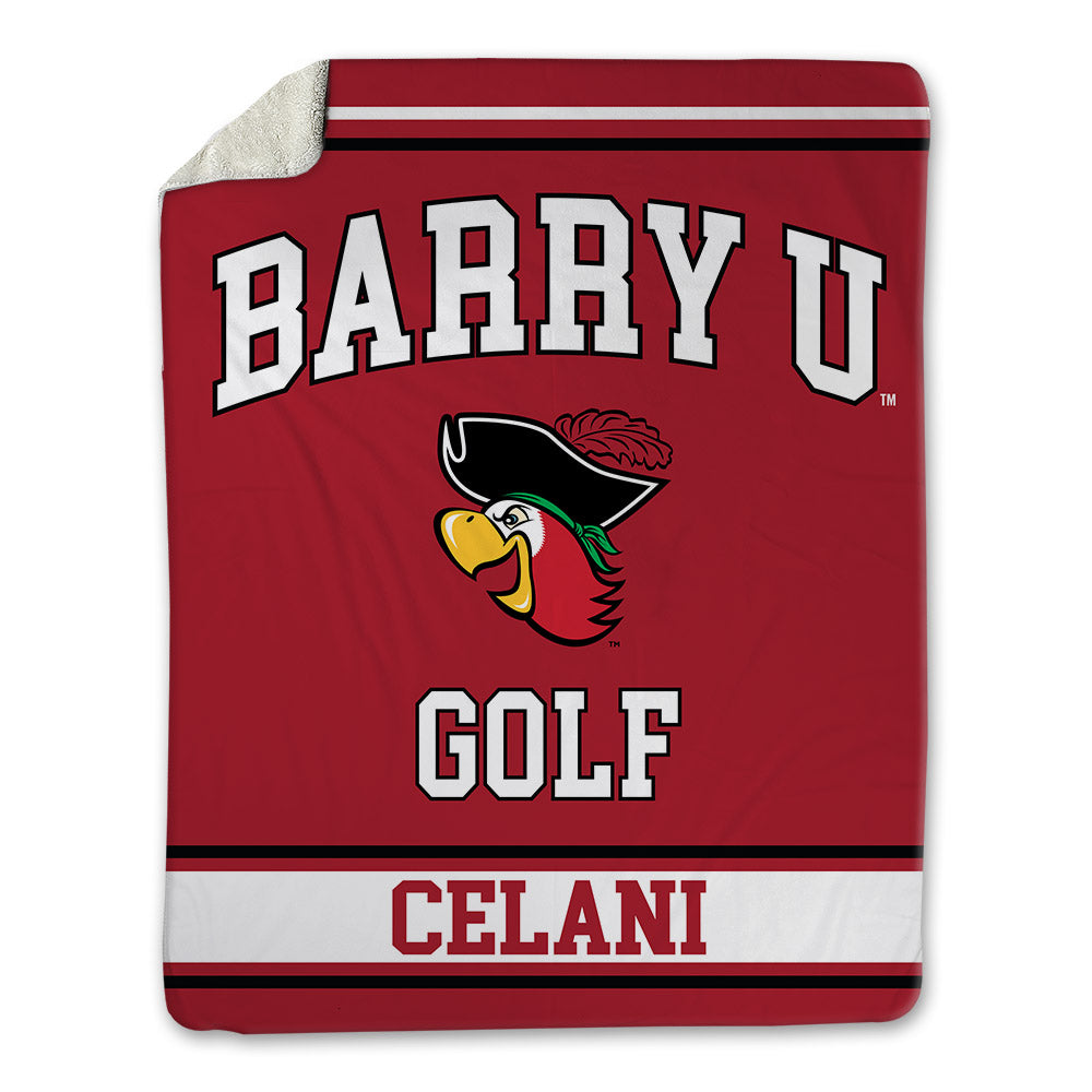 Barry - NCAA Men's Golf : Giorgio Celani - Blanket-0