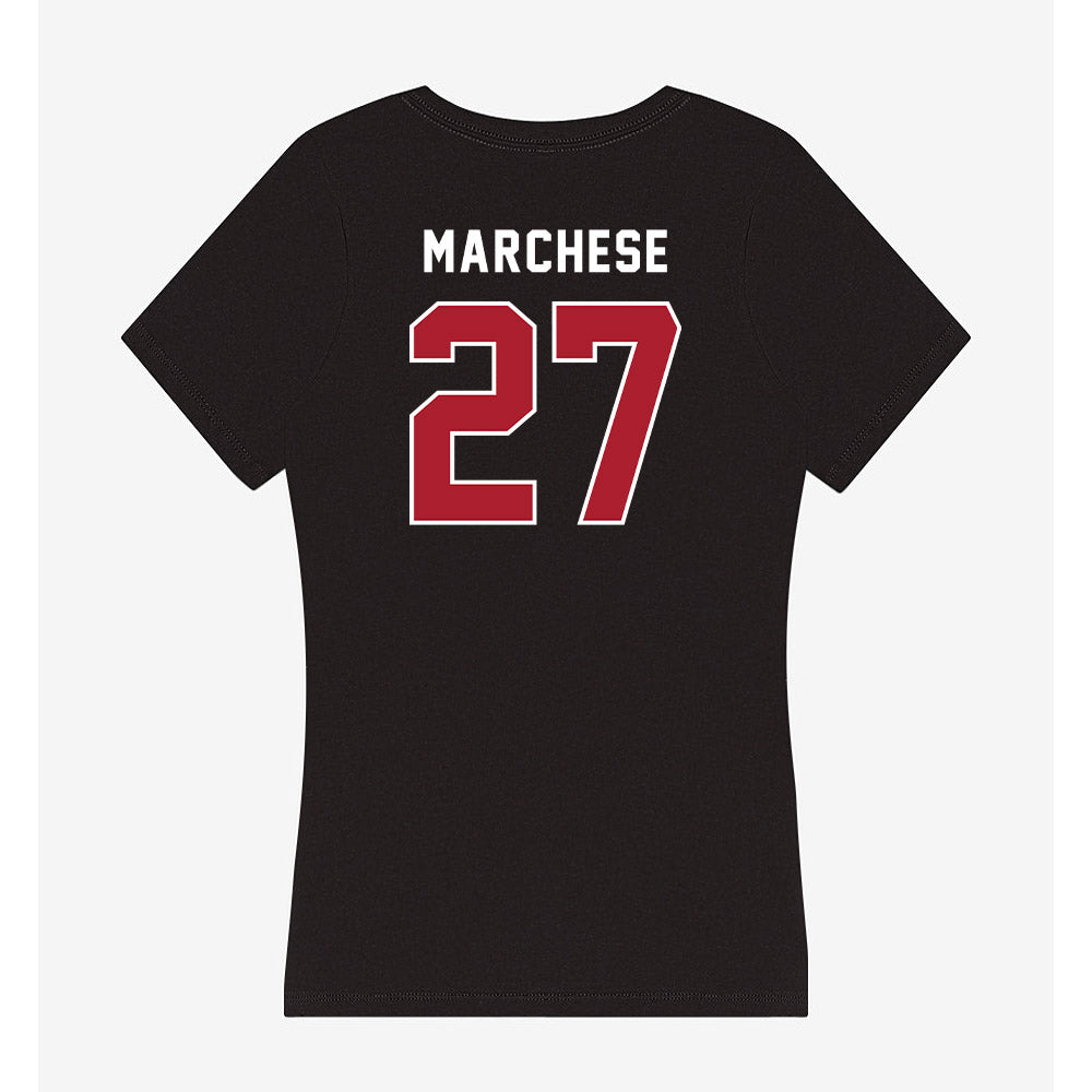 Barry - NCAA Softball : Cameron Marchese - Classic Shersey Women's V-Neck T-Shirt-1