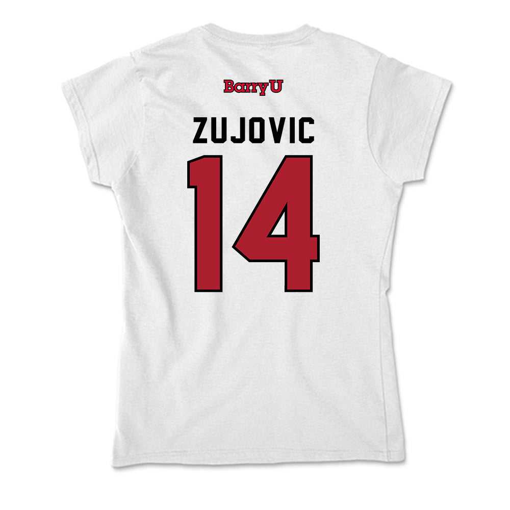 Barry - NCAA Women's Volleyball : Ivana Zujovic - Classic Shersey Soft Style Women’s T-Shirt-1