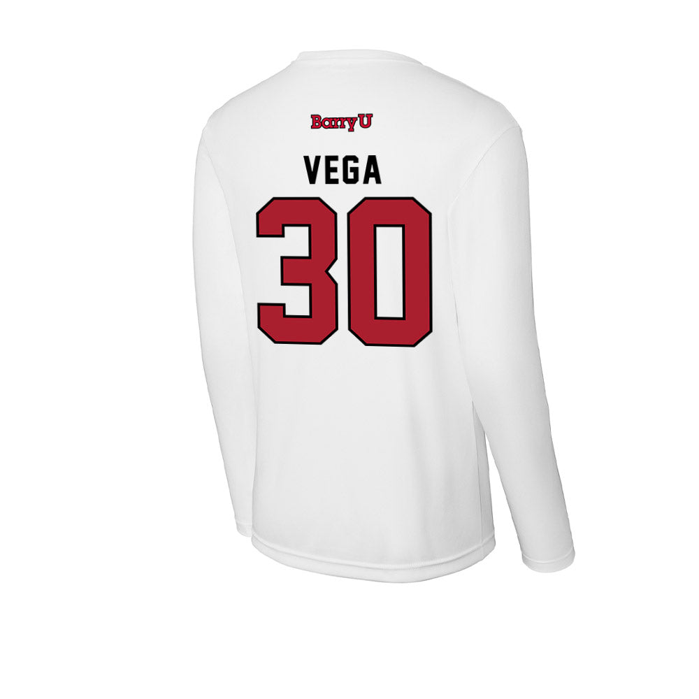 Barry - NCAA Women's Soccer : Sophia Vega - Classic Shersey Activewear Long Sleeve T-Shirt-1