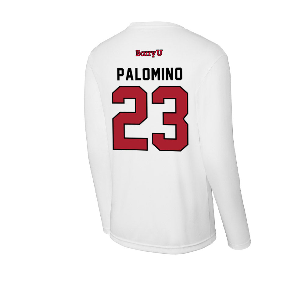Barry - NCAA Baseball : Christopher Palomino - Classic Shersey Activewear Long Sleeve T-Shirt-1