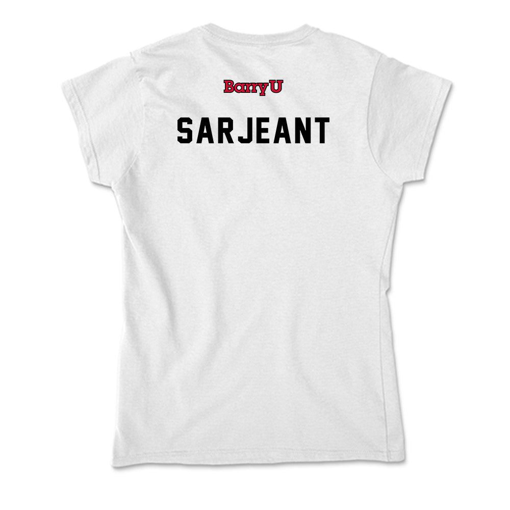 Barry - NCAA Men's Track & Field : Jaylon Sarjeant - Classic Shersey Soft Style Women’s T-Shirt-1