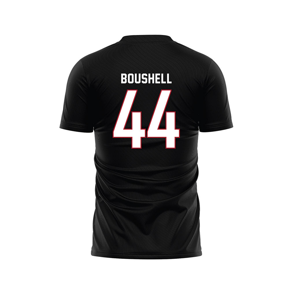 Barry - NCAA Women's Soccer : Aubrey Boushell - Black Soccer Jersey-1