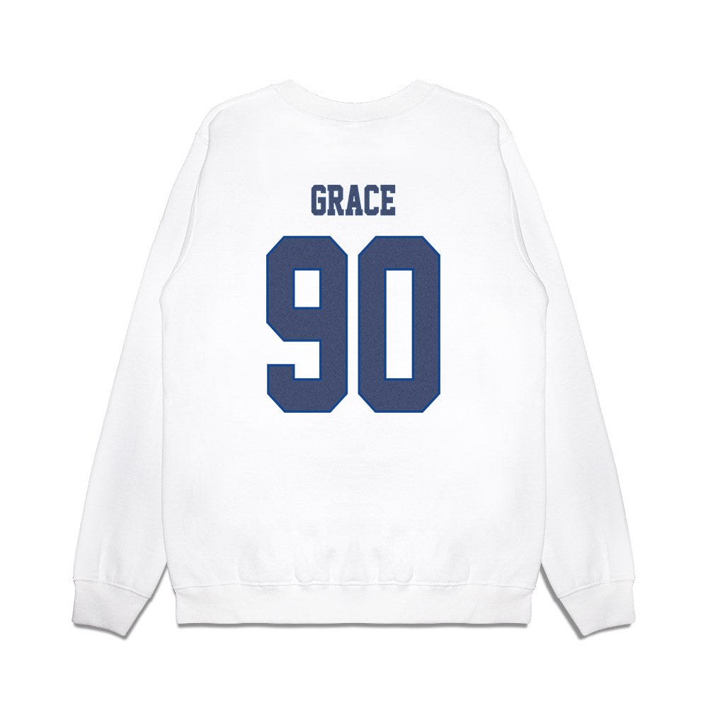 Kentucky - NCAA Football : MiQuise Grace - Denim Shersey Premium Crewneck Sweatshirt-1
