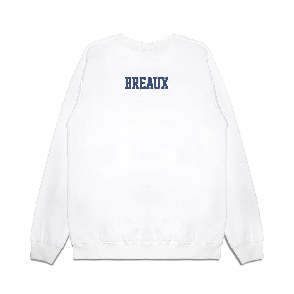 Kentucky - NCAA Football : Ahmad Breaux - Denim Shersey Premium Crewneck Sweatshirt-1